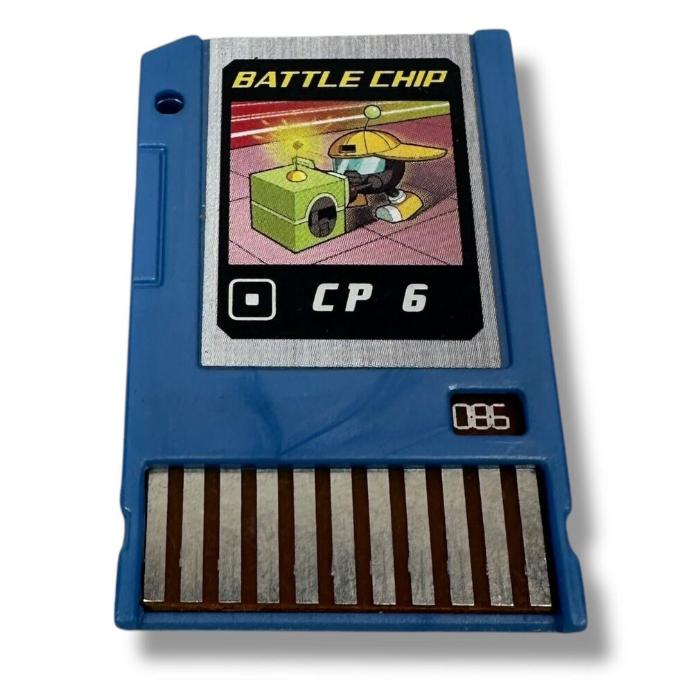 MegaMan Battle Chip CP 6‎ 086 for Mega Man PET 2004 Takara